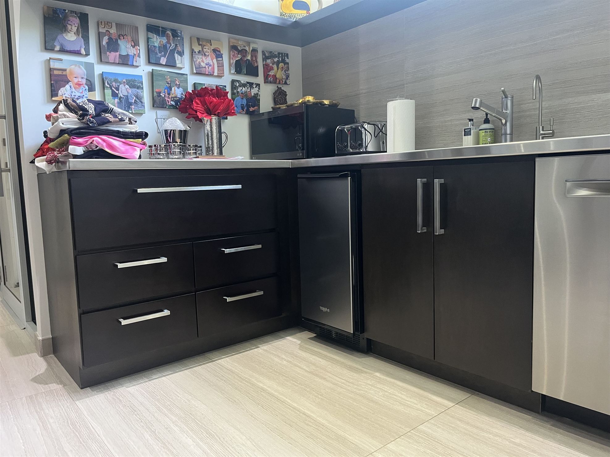 Custom add'l 5 cabinets and closets redesign